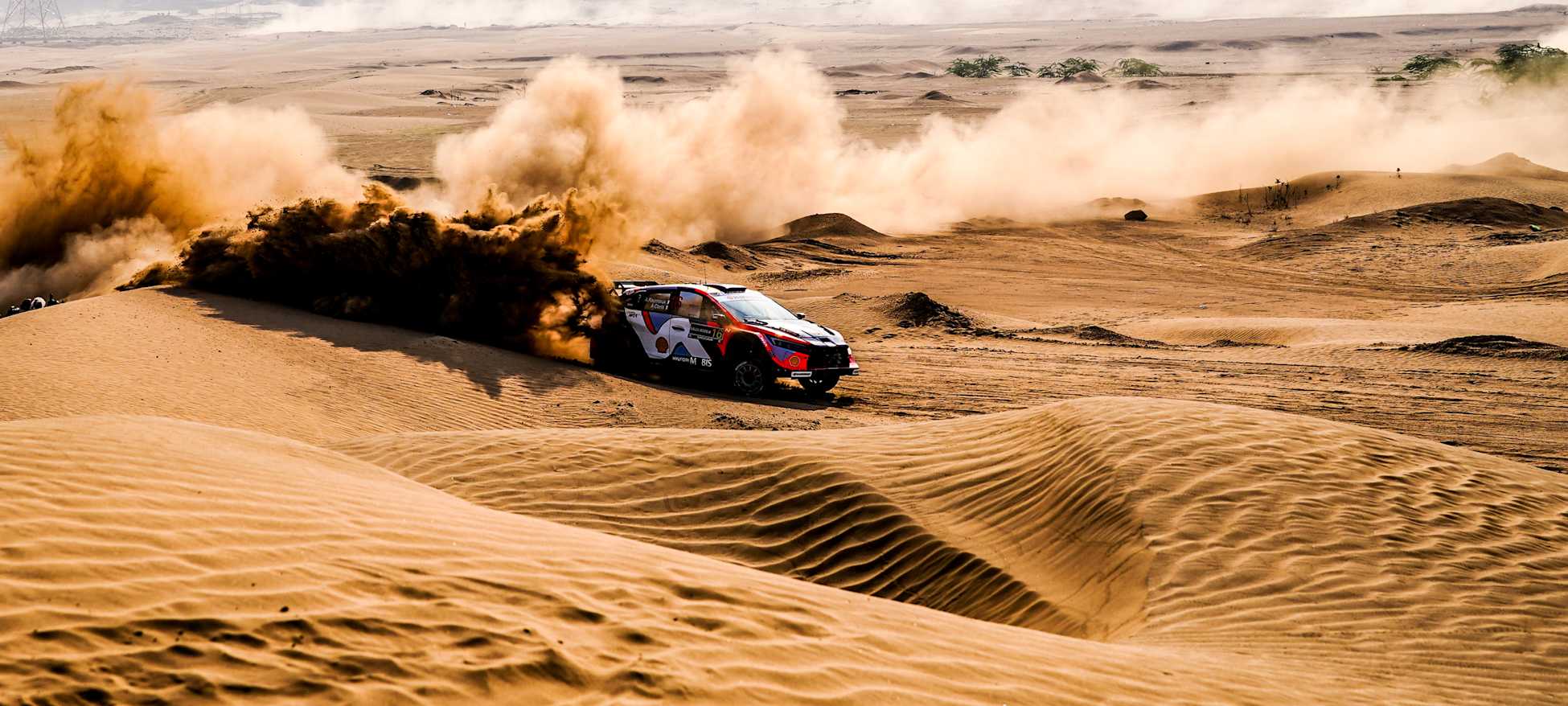 2025年WRC收官站沙特阿拉伯拉力赛周六赛段：福莫经历“冰火两重天”