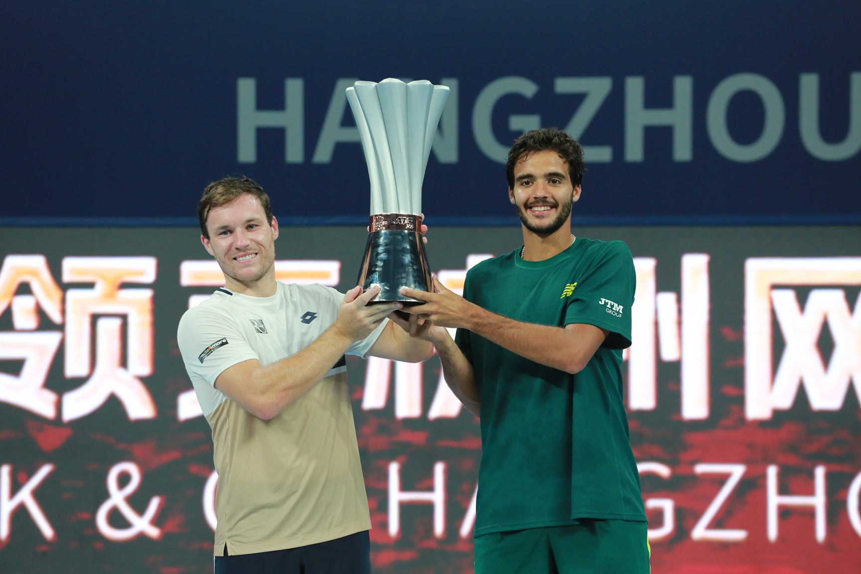 【网聚西湖】卡布拉尔/米德勒夺2025领克杭州网球公开赛男双冠军